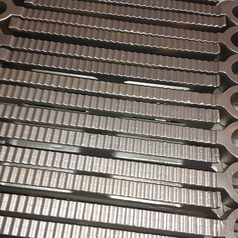 1.4848 (GX40CrNiSi25-20) zębatki zębate z materiału hakowego wysokotemperaturowego